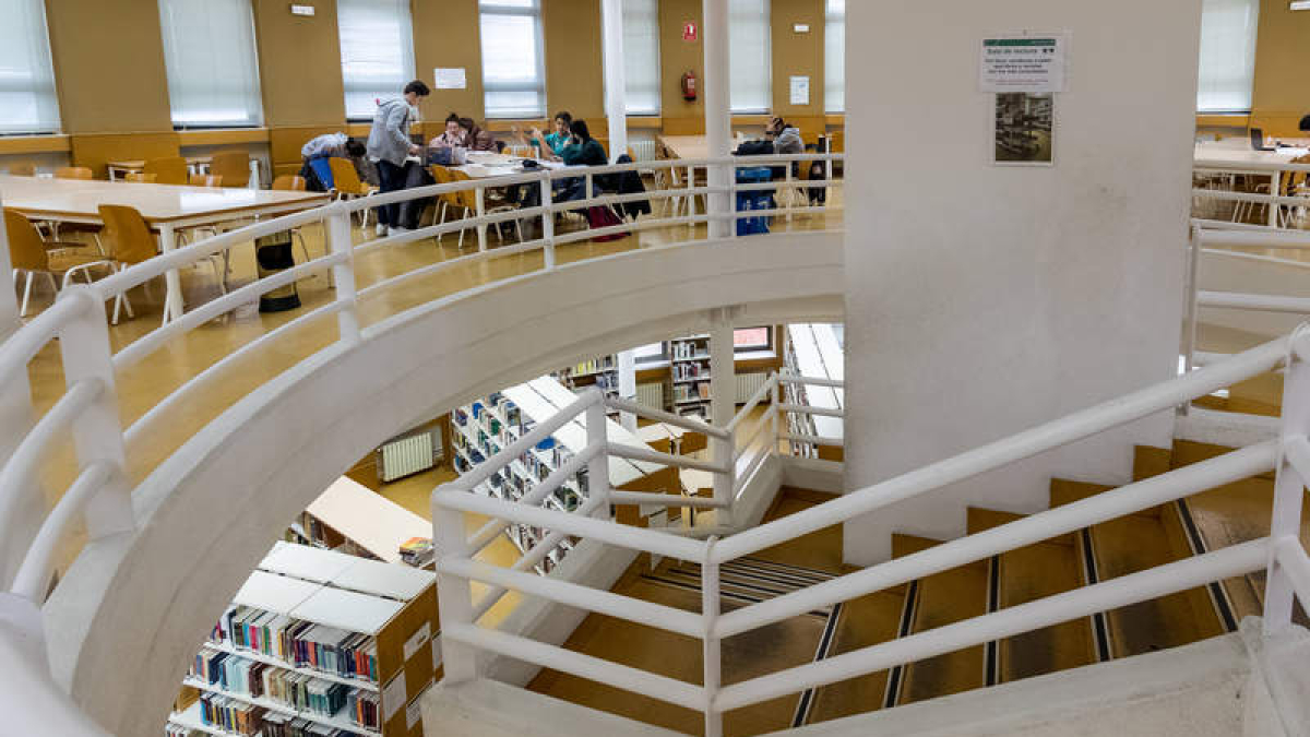 Aulas de la Universidad de León.