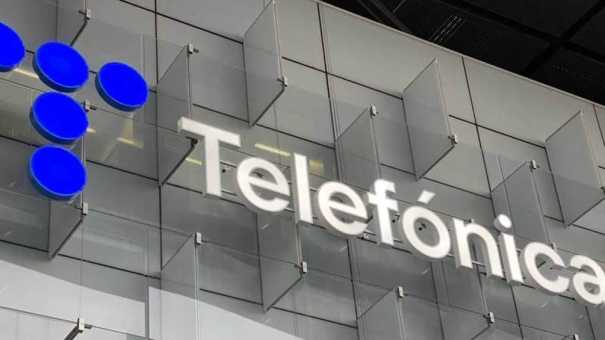 Logo de Telefónica. DL