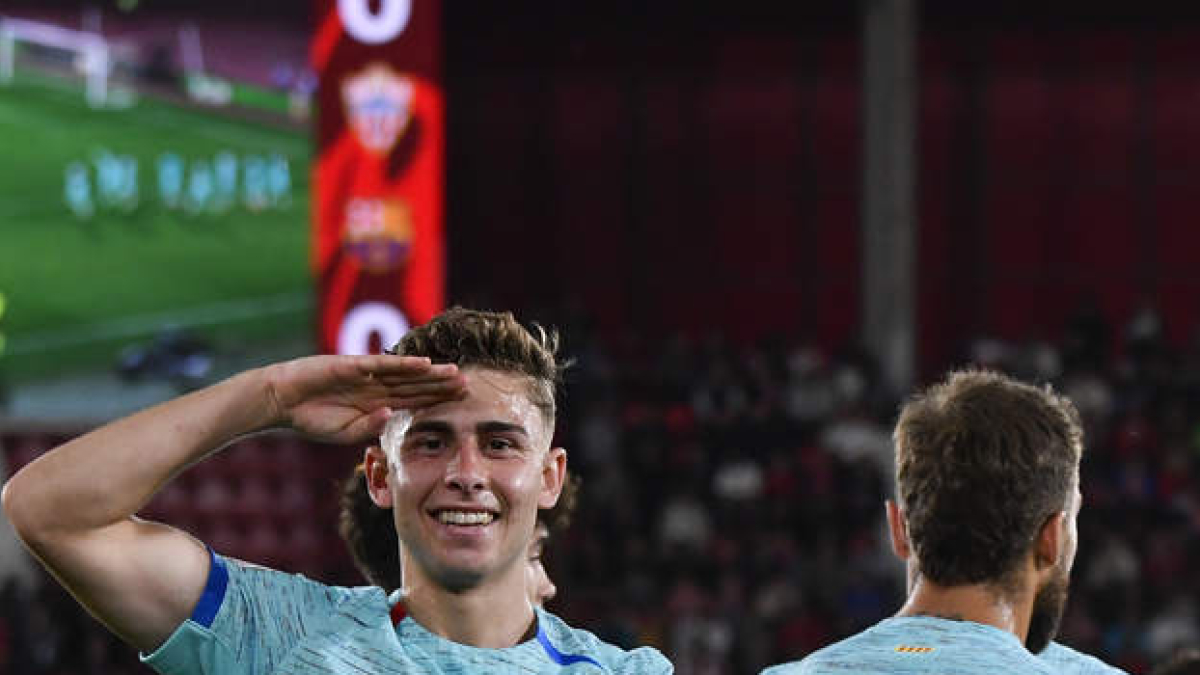 Fermín dio el triunfo al Barça. C. B.