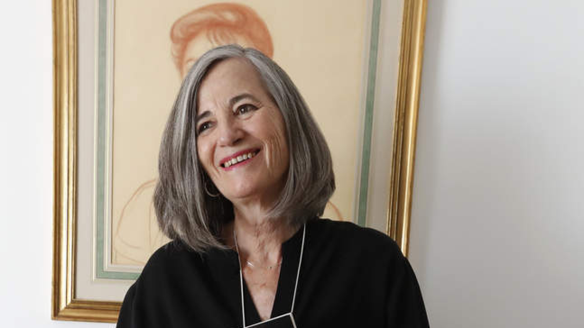 Imagen Mónica Lavín en una visita a España.