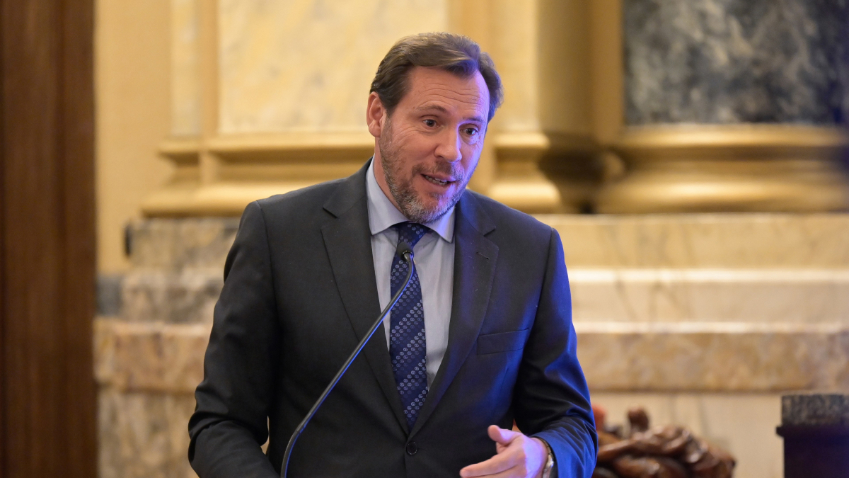 El ministro de Transportes y Movilidad Sostenible, Óscar Puente