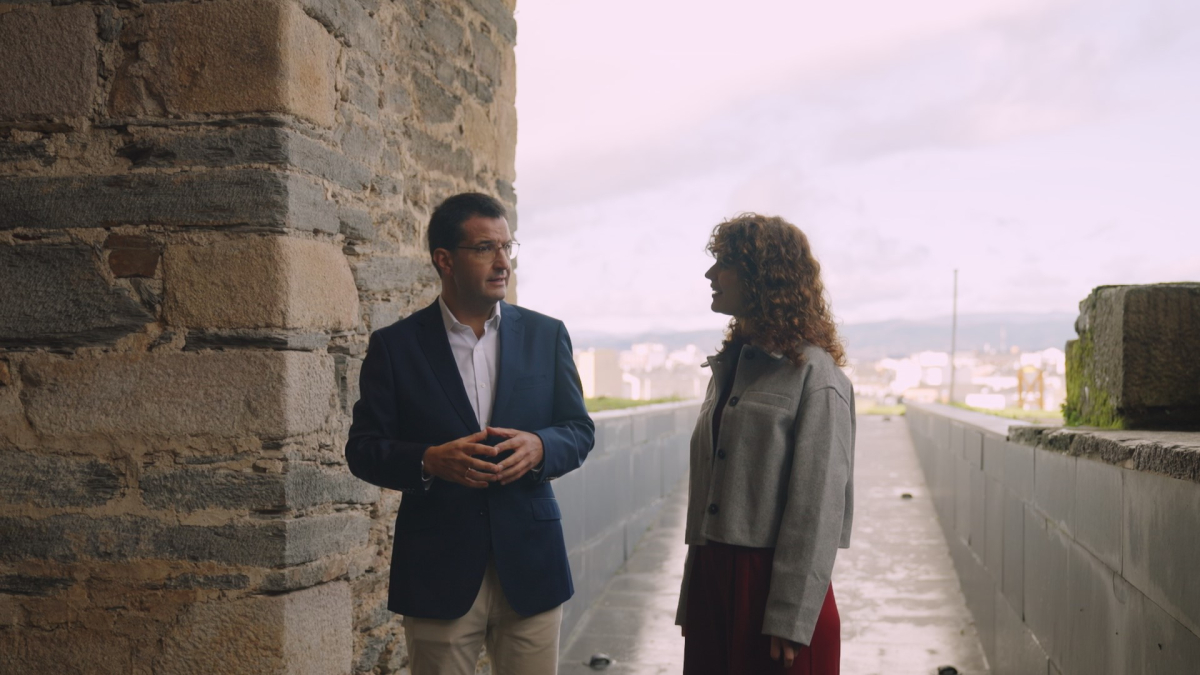 García Bueso, el director de los museos de Ponferrada, en el programa.