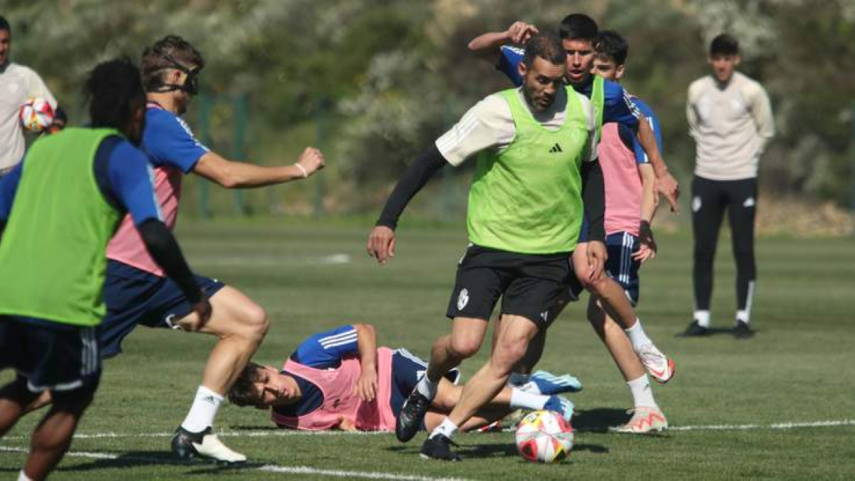 La SDP, en un entrenamiento, ya se jugó dos veces la clasificación al play off a Segunda en la última jornada.  LDLM