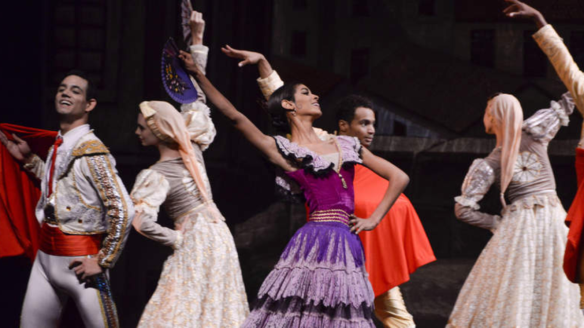 Un momento del ballet. MARÍA FUENTES