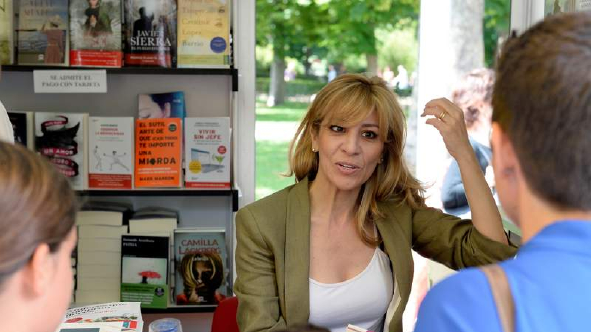 La escritora Reyes Monforte.  VÍCTOR LERENA