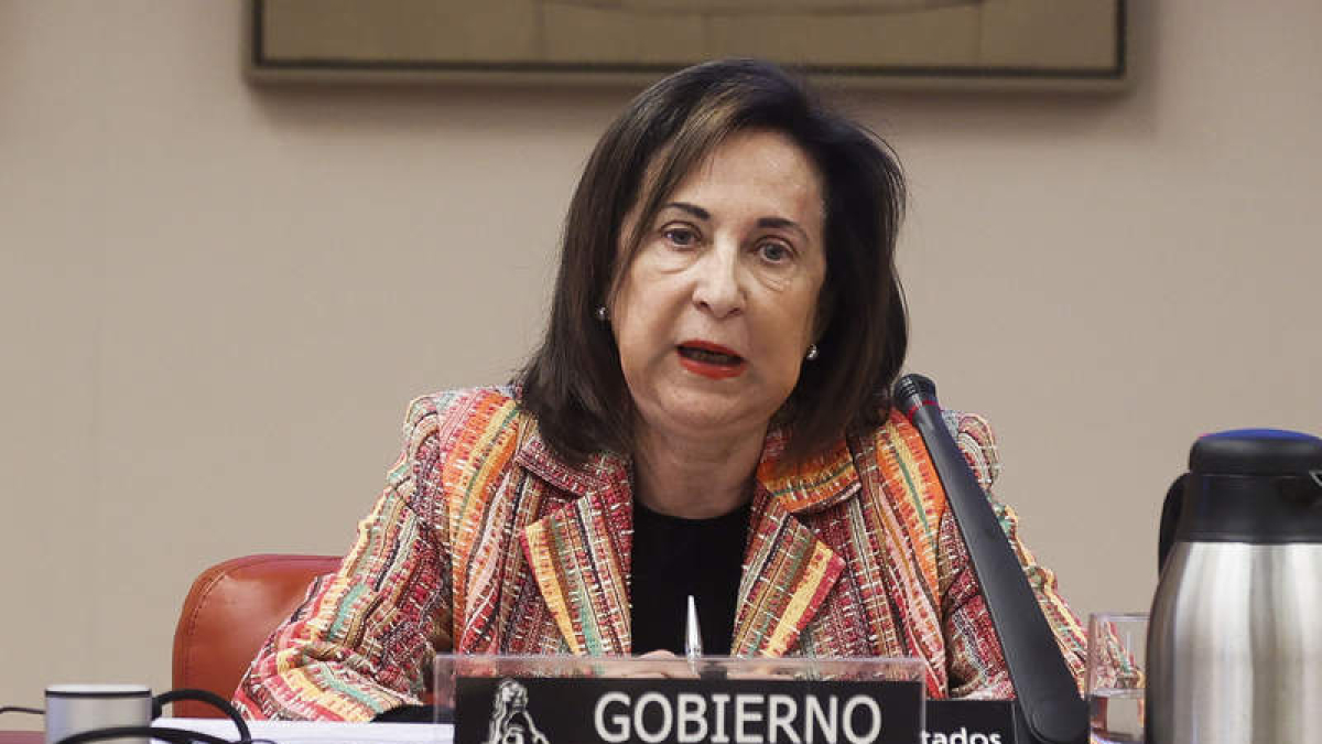 La ministra Margarita Robles fue una de las afectadas por el software Pegasus. FERNANDO ALVARADO