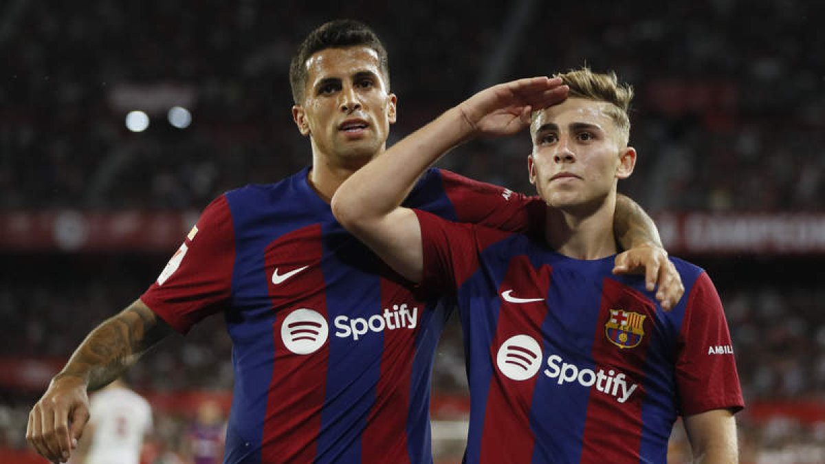 Fermín revitalizó el juego del Barça y le dio el triunfo. JOSÉ MANUEL VIDAL