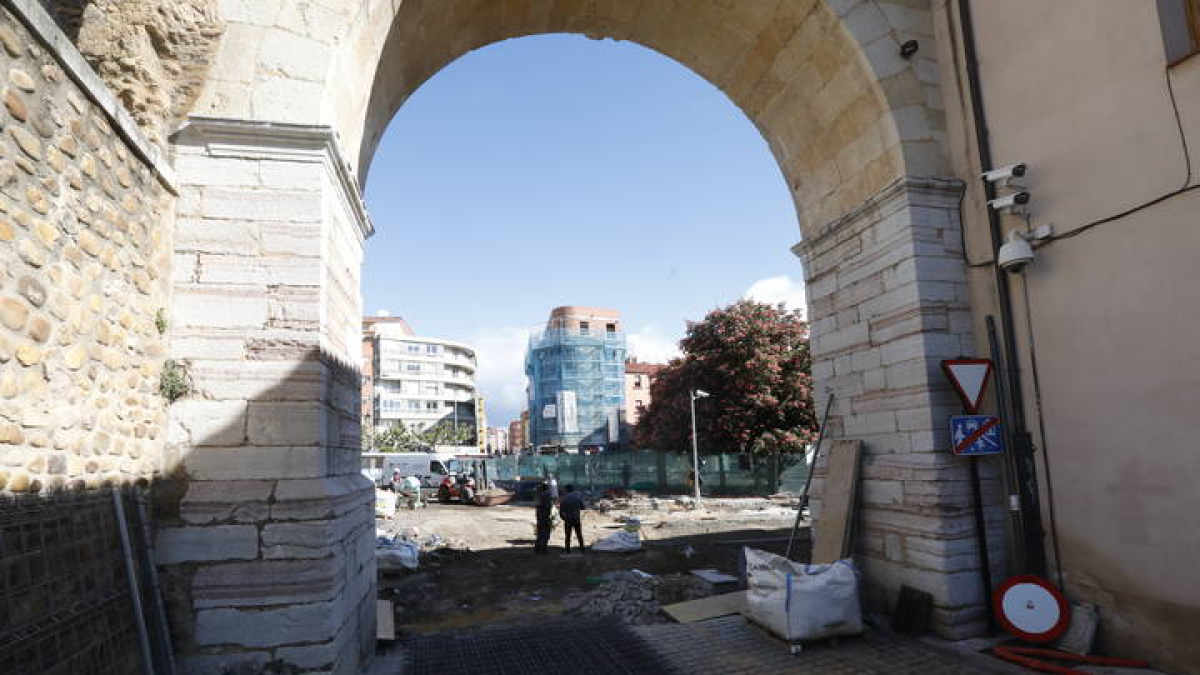 Las obras comenzaron a mediados de diciembre.