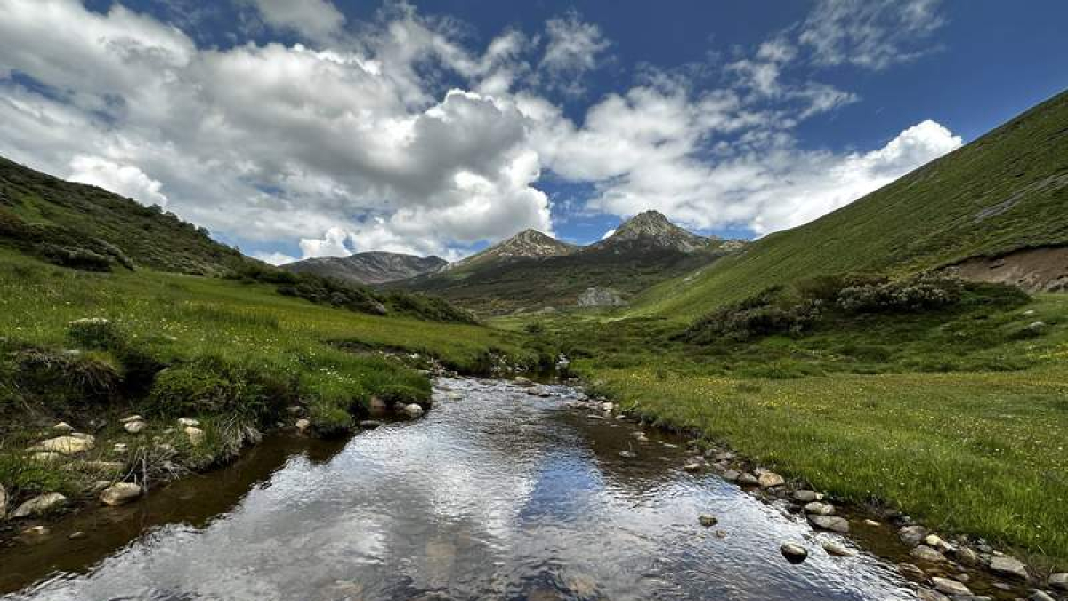 Un paraje de Valdelugueros, en una imagen de archivo.  DL