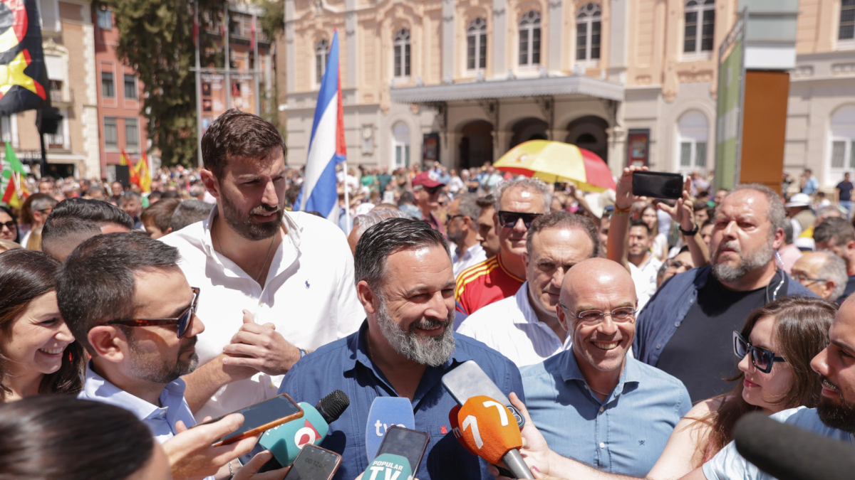 Santiago Abascal, líder de Vox.