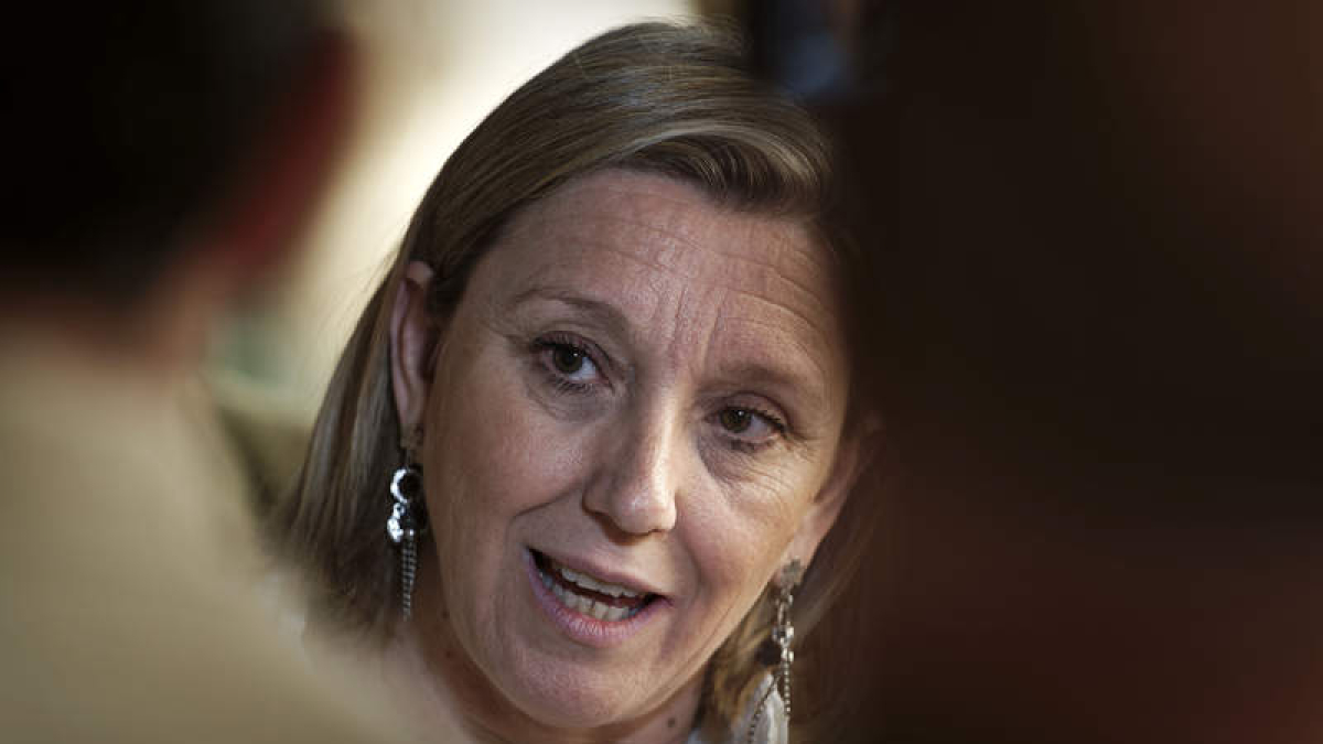 Imagen de la consejera Isabel Blanco. RAÚL SANCHIDRIÁN
