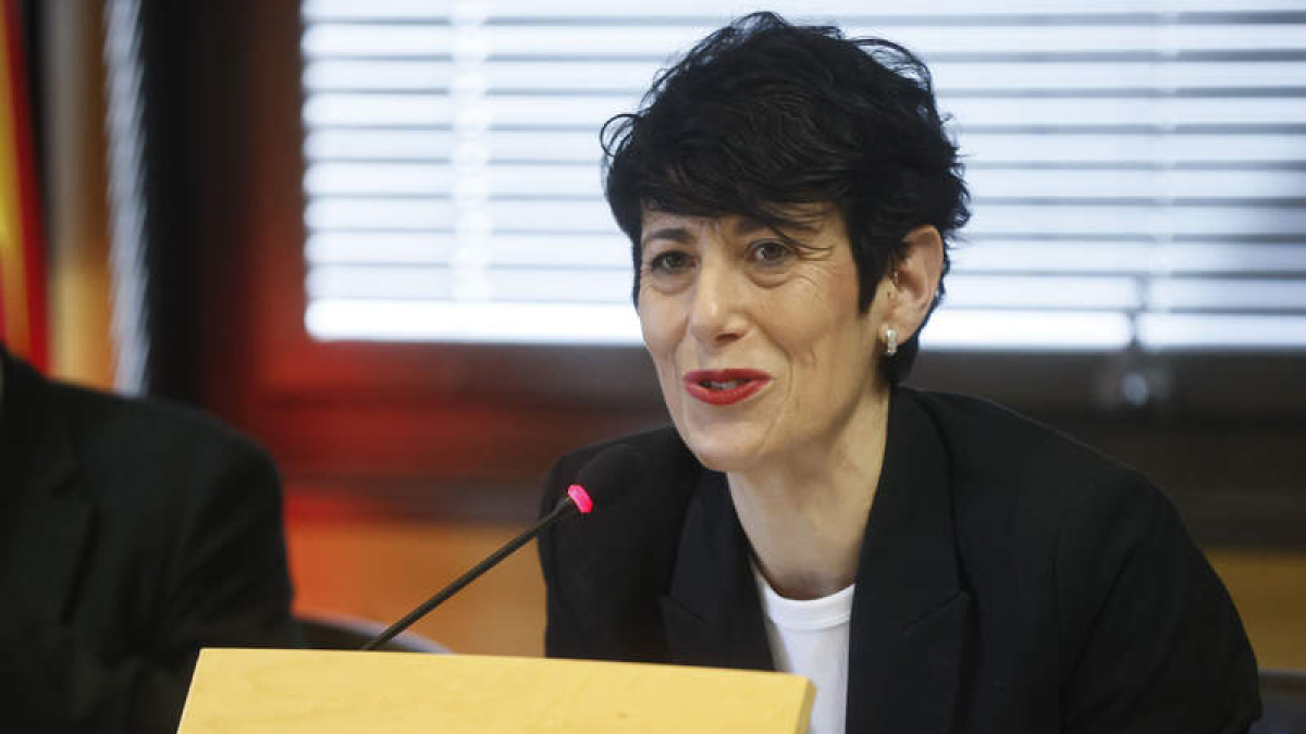 La ministra Elma Saiz.  FERNANDO ALVARADO