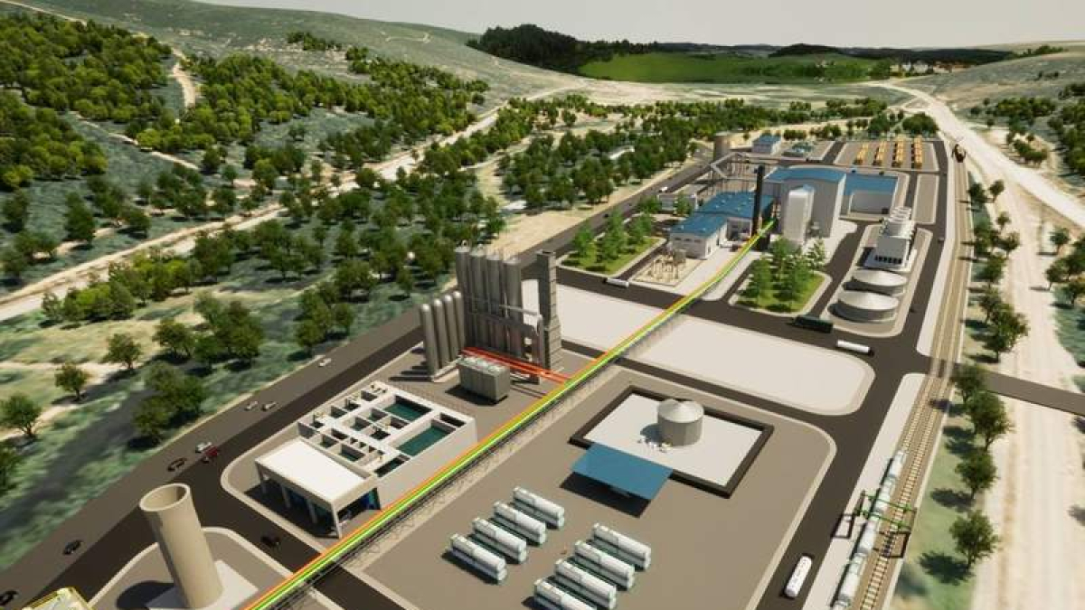 Simulación de La Robla Green en el polígono industrial de El Crispín.  DL