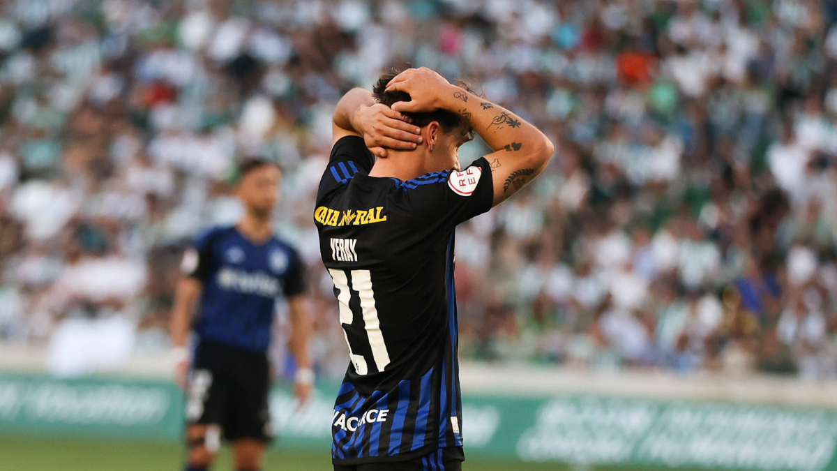 Un momento del partido.