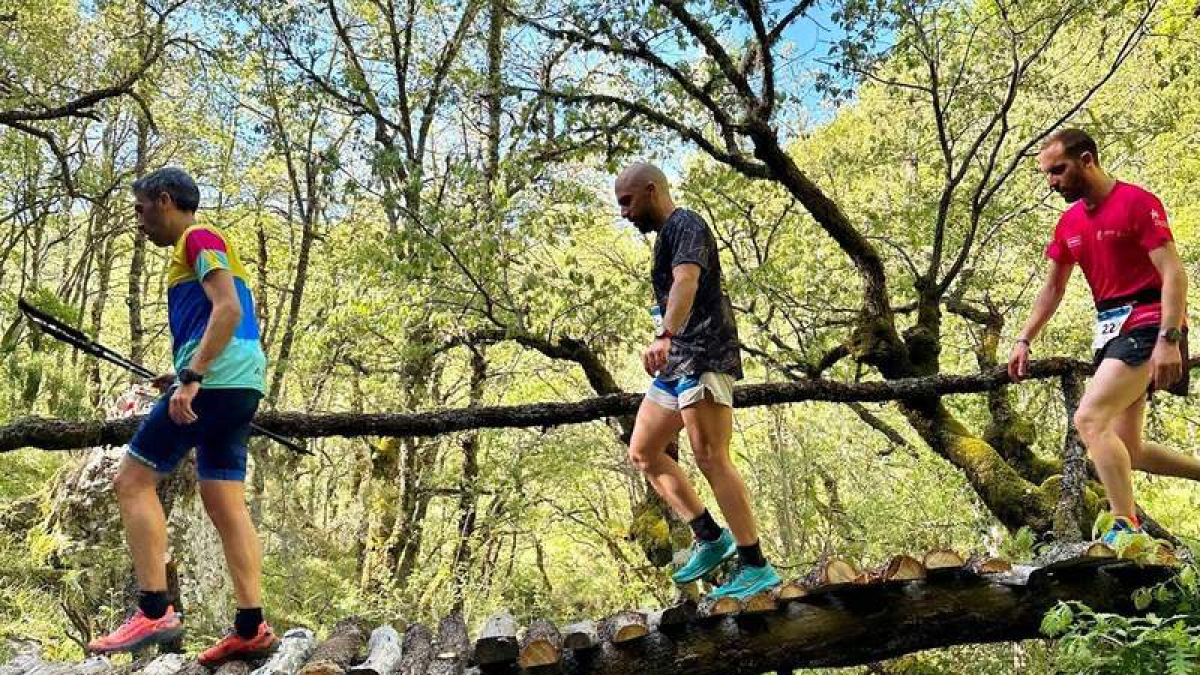 Imágenes de la carrera del Trail Valdecesar.  DL