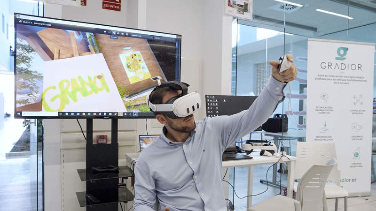 Uno de los participantes en el encuentro en Valladolid.  NACHO GALLEGO