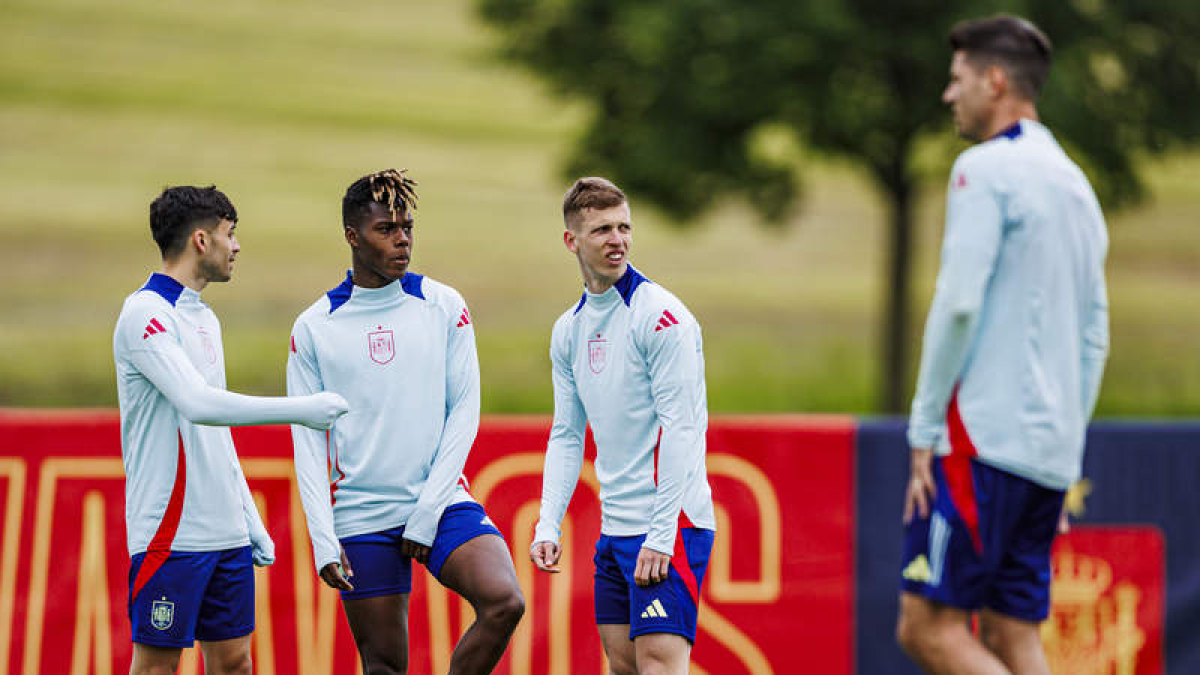 España debuta esta tarde contra la selección croata.  PABLO GARCÍA
