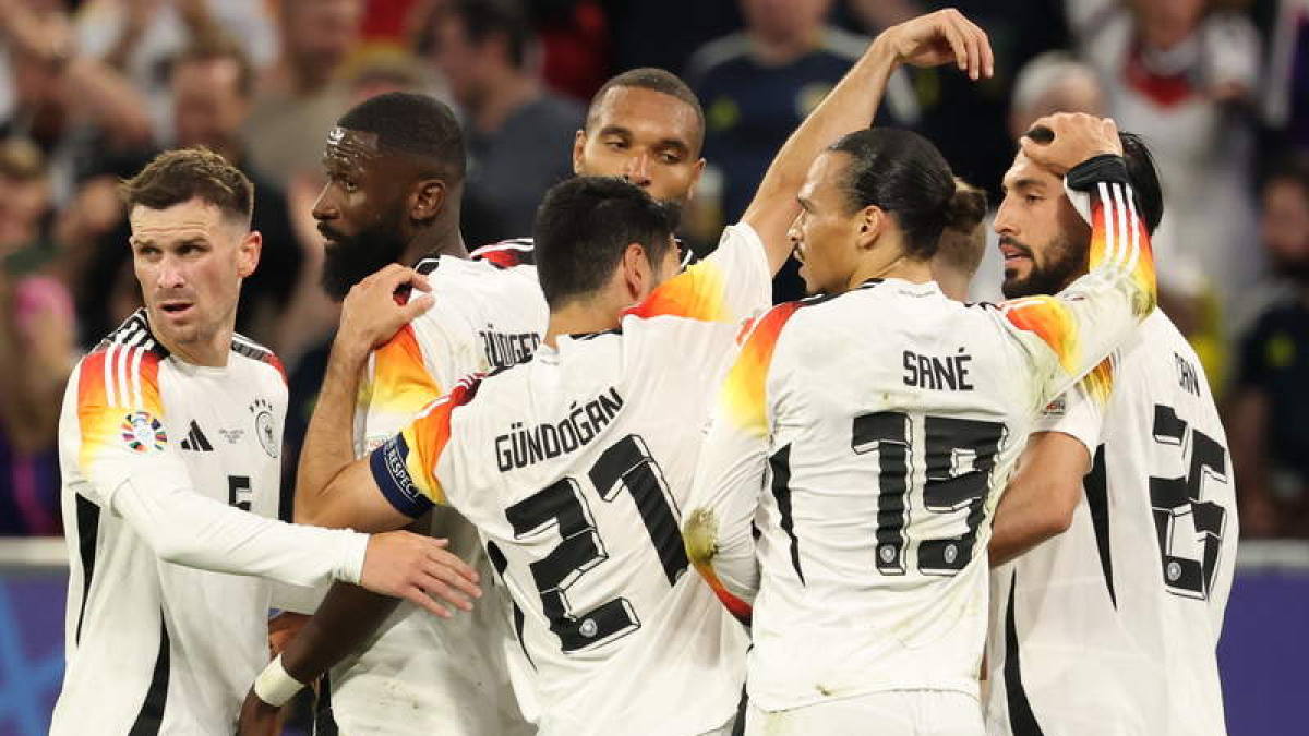 La selección alemana fue un rodillo en Múnich, pero no por ímpetu sino por su magnífico nivel de juego. FRIEDEMANN VOGEL