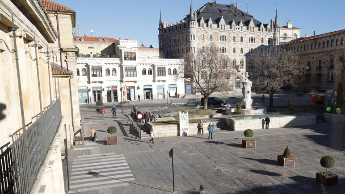 El plan proponía reformar la plaza. RAMIRO