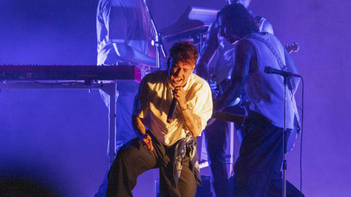 Imagen de un concierto de Dani Fernández. CATI CLADERA