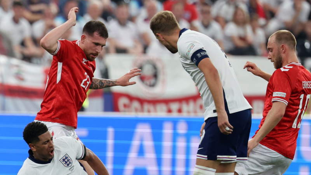 Inglaterra no pasa del empate contra Dinamarca. A. TAHERKENAREH