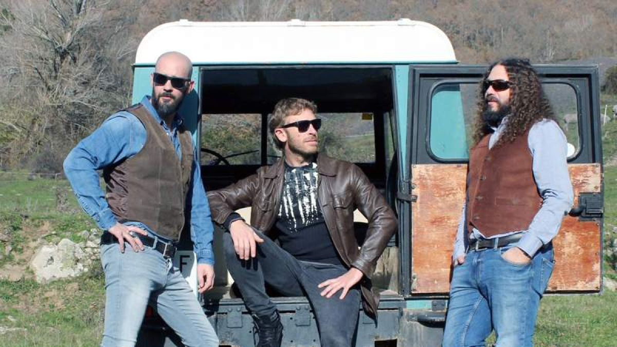 La banda leonesa de rock Treshumantes.  ARCHIVO