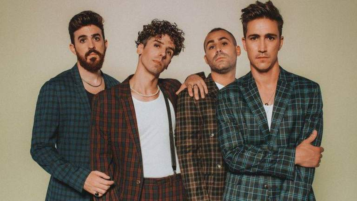 Los integrantes de la banda toledana Veintiuno.  WARNER MUSIC