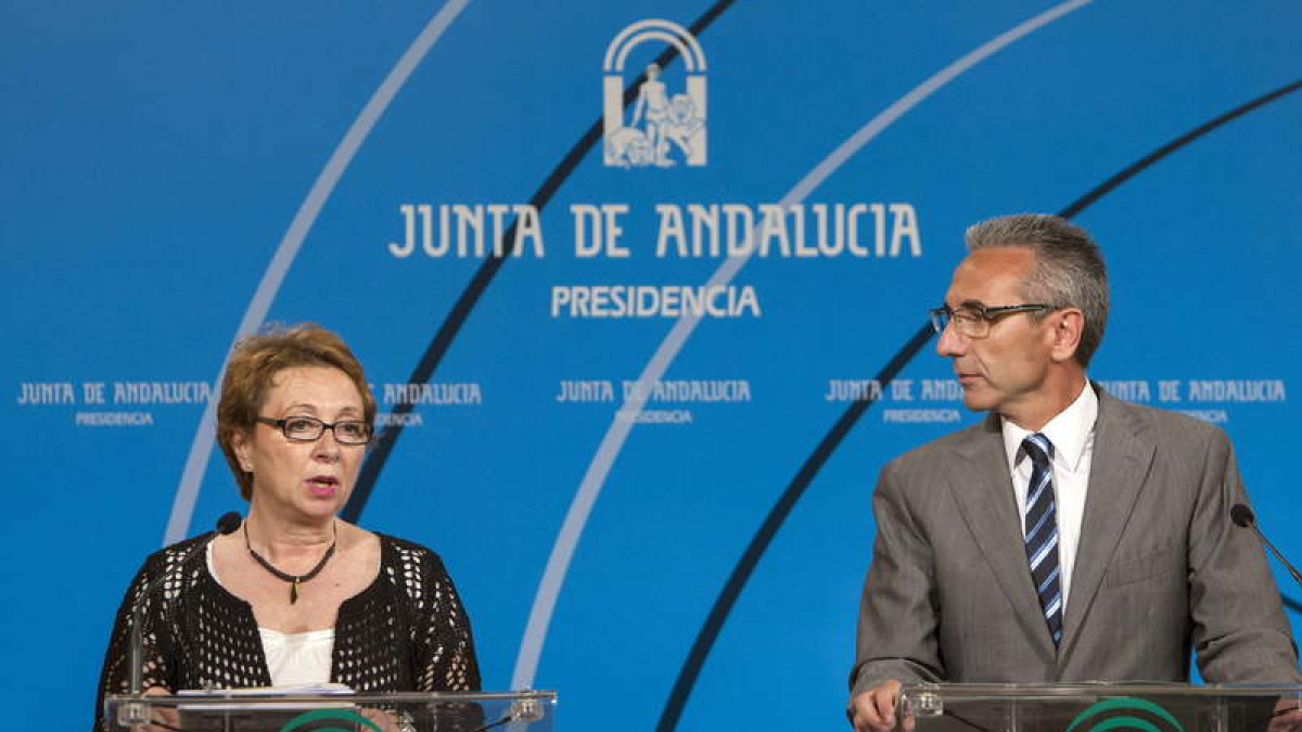 La exconsejera andaluza, Carmen Martínez Aguayo, en una imagen de archivo.  JULIO MUÑOZ