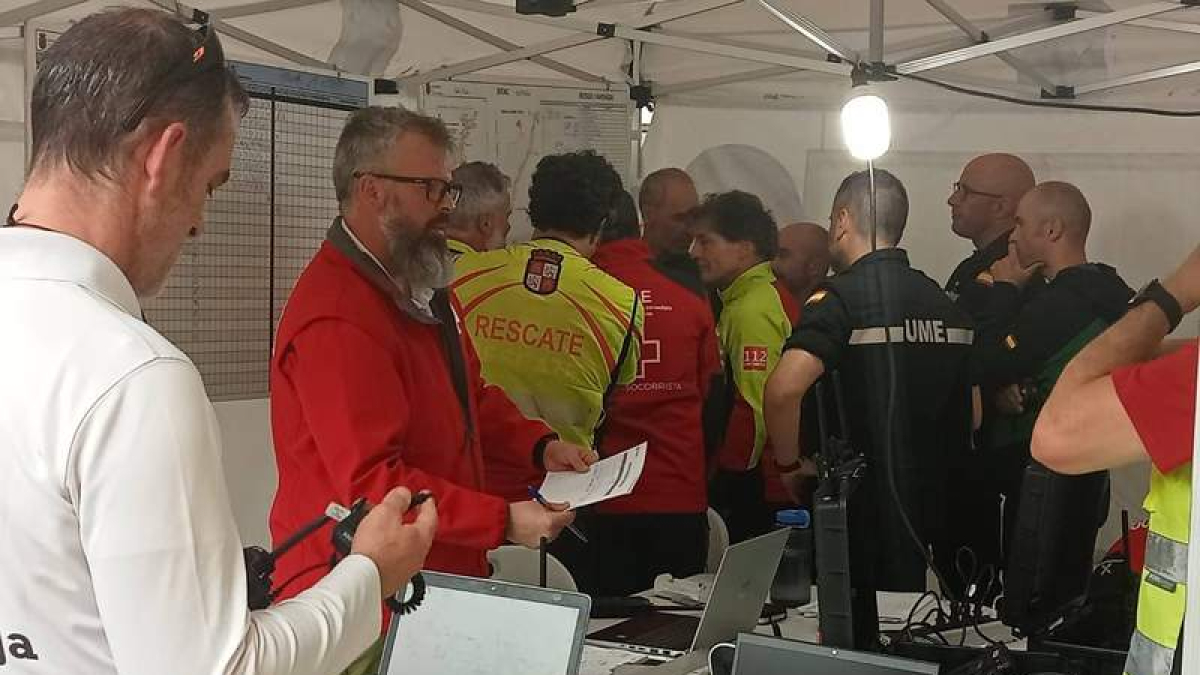 Operativo de rescate de los espeleólogos en la cueva de Soba, en el que colaboró CyL.  JCYL