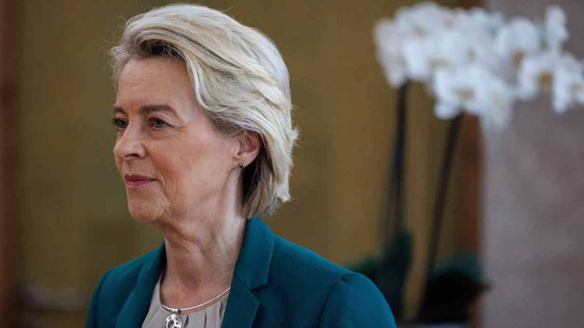 Ursula Von der Leyen en una imagen de archivo. OLIVIER MATTHYS