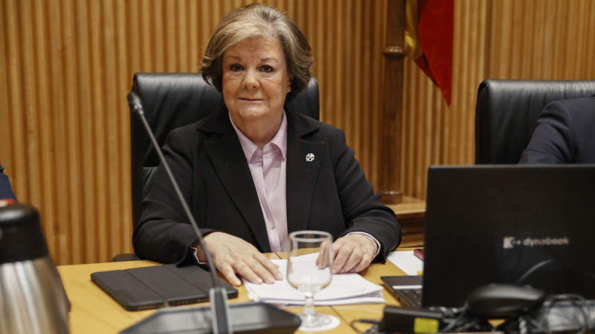 La presidenta del Tribunal de Cuentas, Enriqueta Chicano, en una imagen de archivo.  FERNANDO ALVARADO