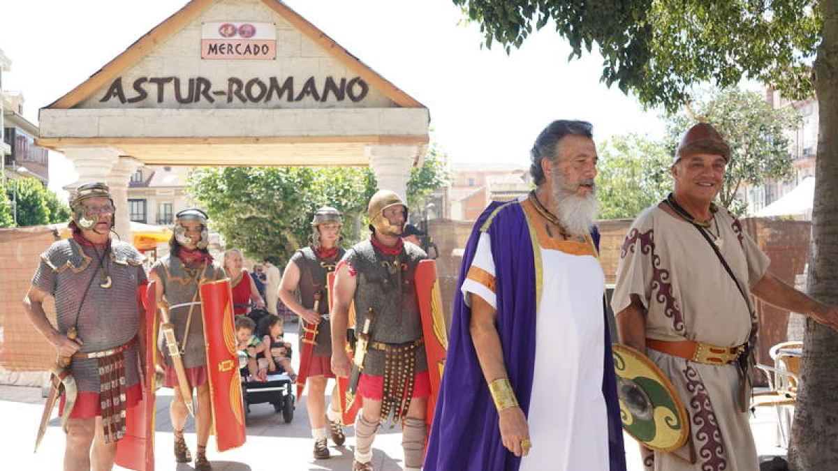 Imagen de archivo de la fiesta de Astures y Romanos.  J. NOTARIO