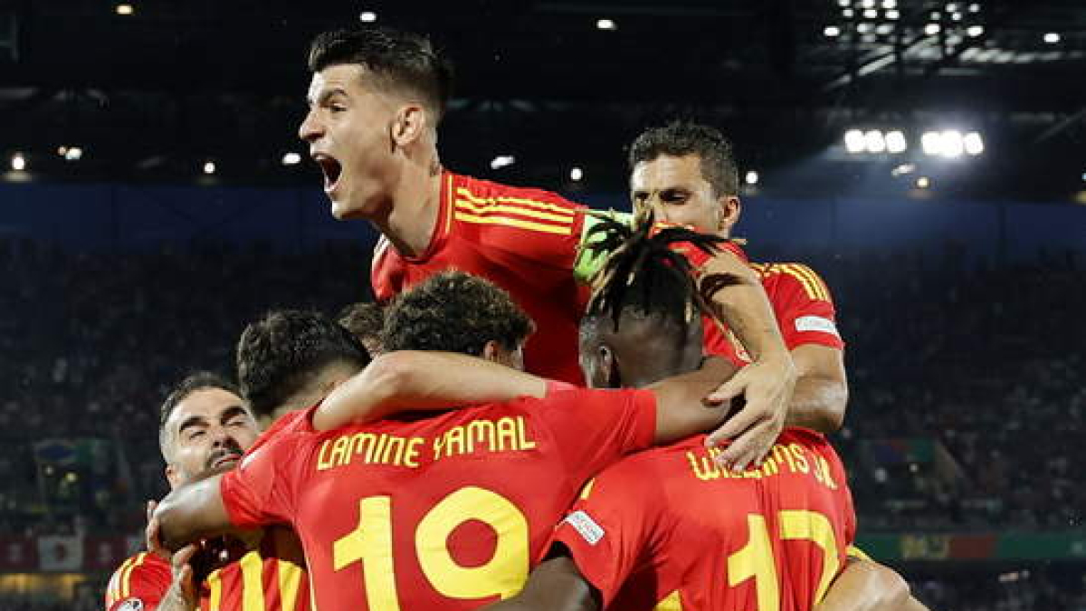 España se mete en cuartos de final tras golear a Georgia. ROBERT GHEMENT