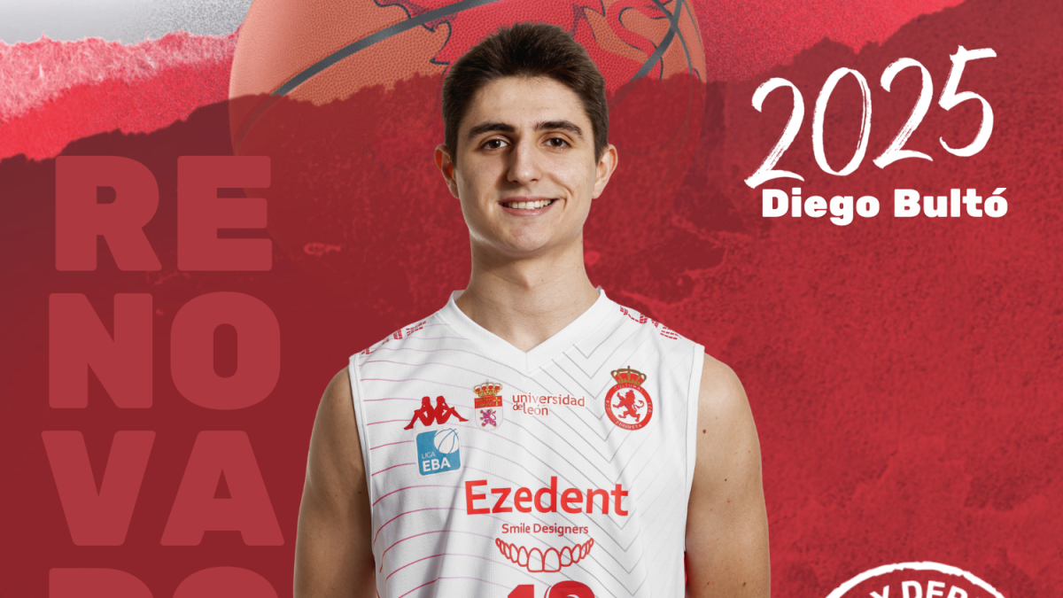 Diego Bultó, renovado con la Cultural Leonesa de Baloncesto.