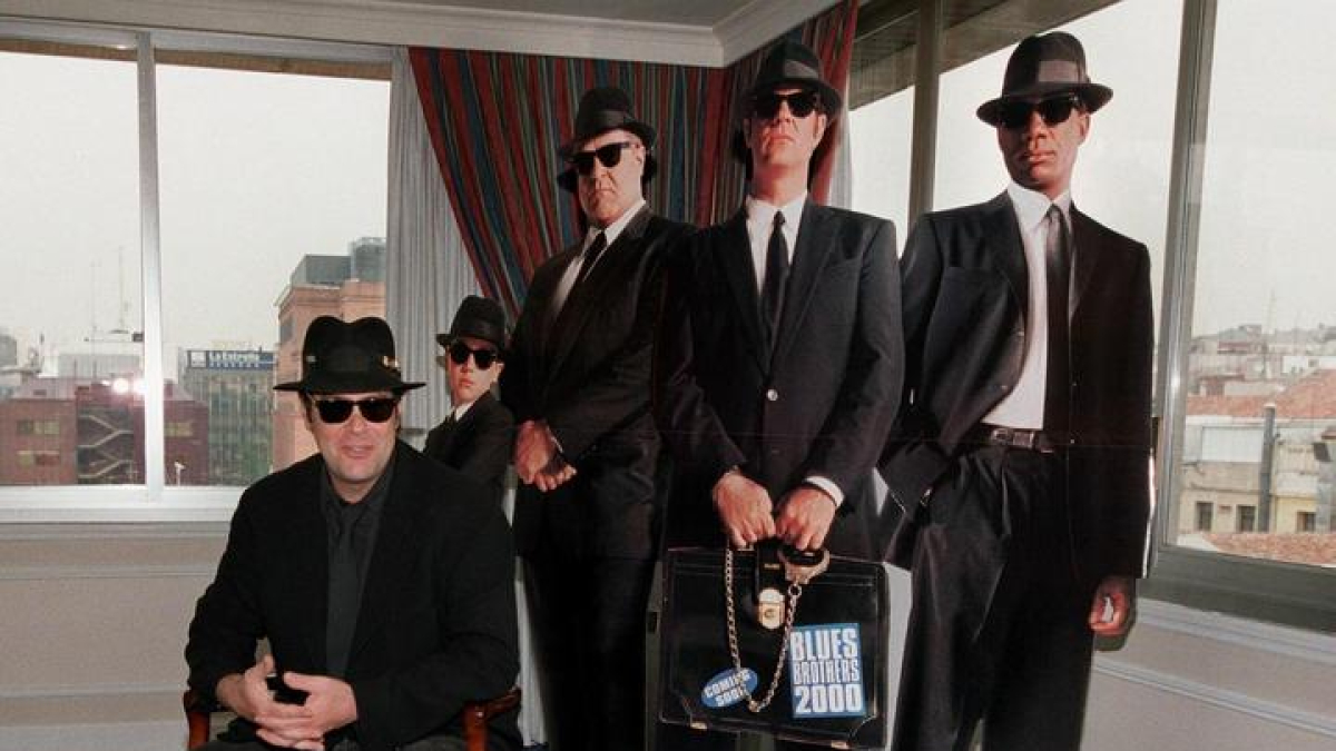 El actor Dan Aykroyd, protagonista junto al fallecido John Belushy, de la película 'Blues Brothers'.