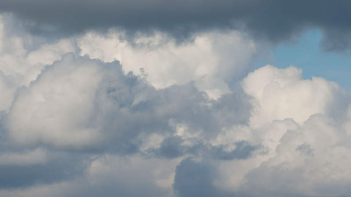 Imagen de nubes de evolución. efe