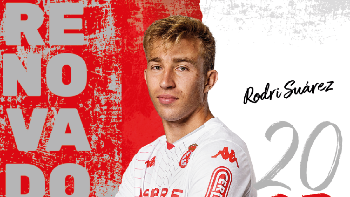 Rodri Suárez, renovado hasta 2027.