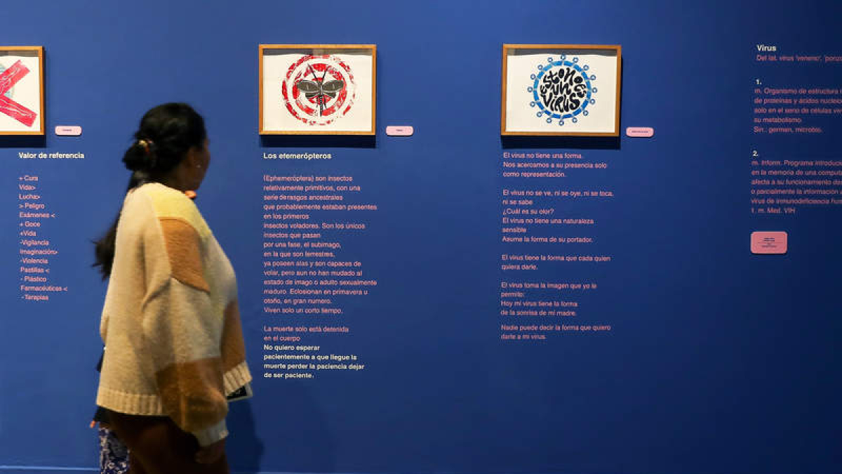Exposición sobre el VIH en un museo contemporáneo. JOSÉ JÁCOME