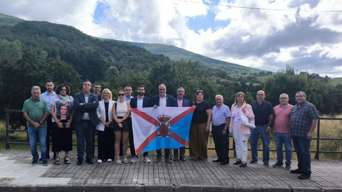 Imagen de la visita a Noceda del Bierzo
