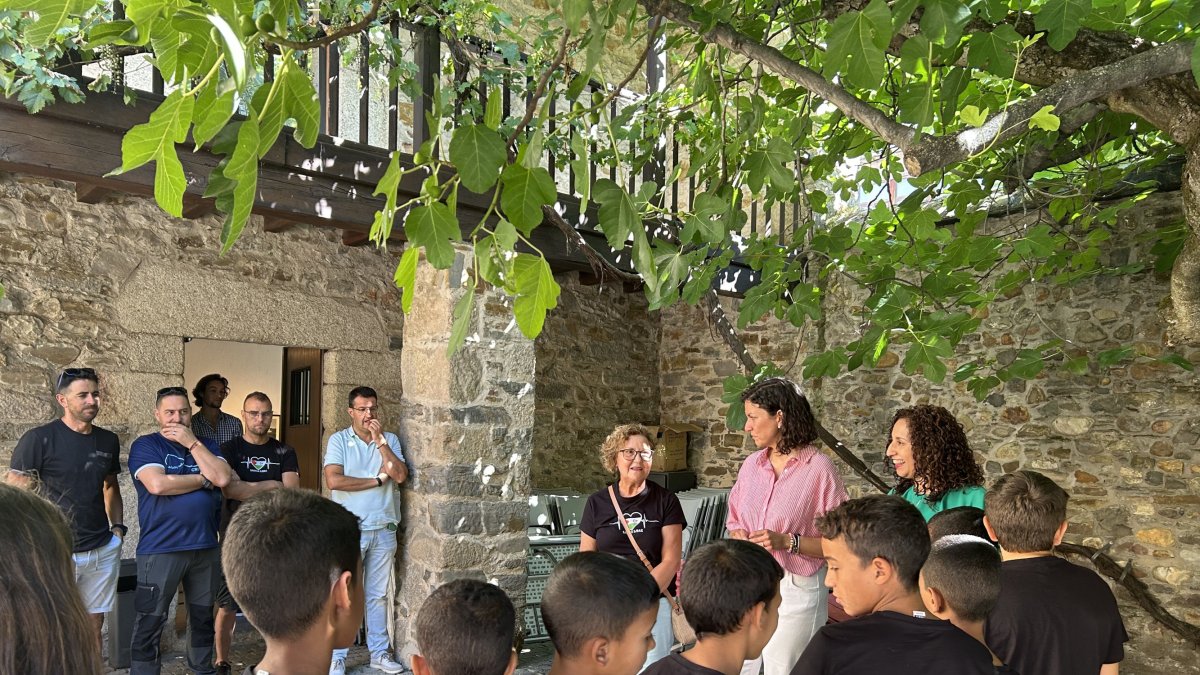 Imagen del acto en el Museo del Bierzo.