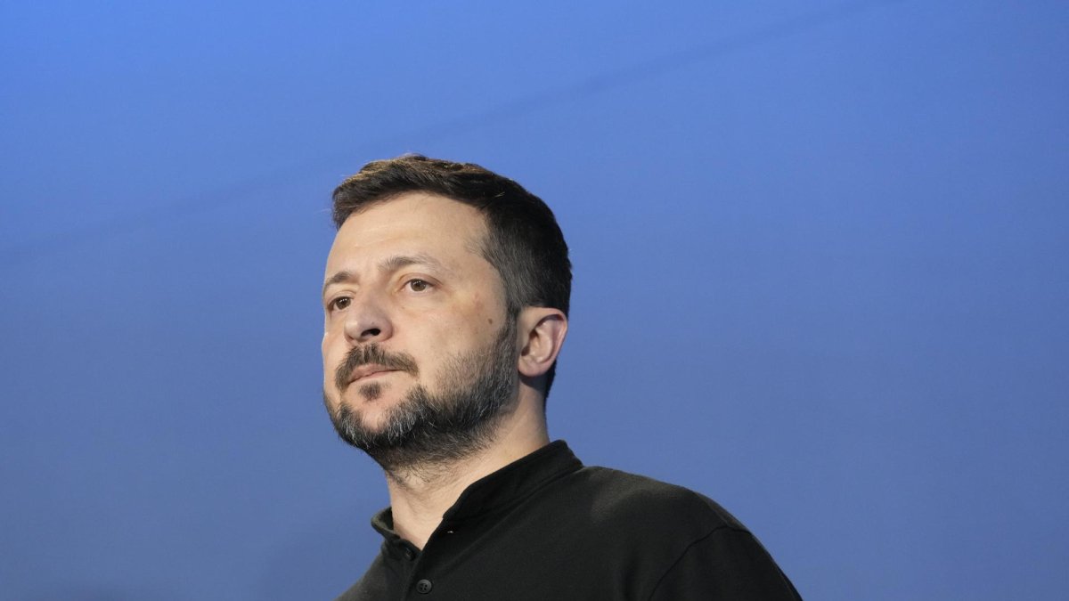 Volodymyr Zelenskyy. EFE/EPA/CHRIS KLEPONIS / POOL