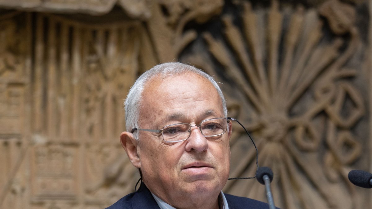 El consejero de Cultura, Gonzalo Santonja.