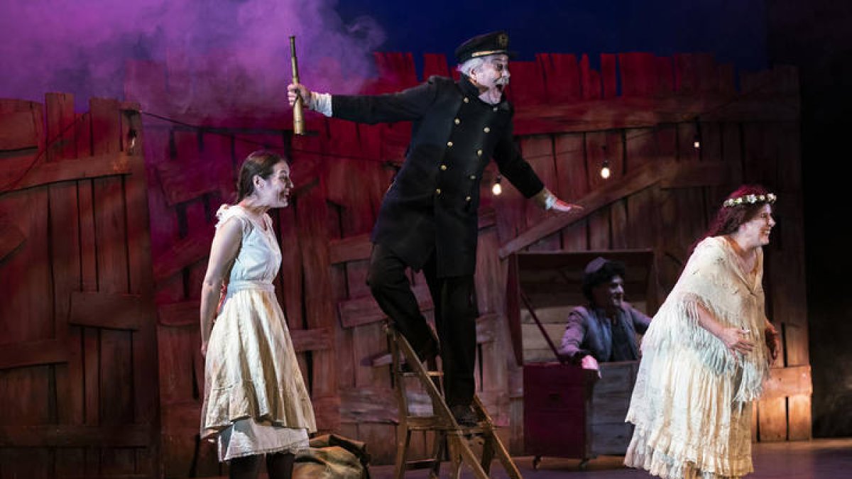 Imagen de la representación de 'Celama', de Teatro Corsario
