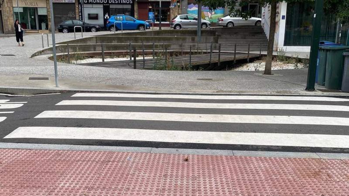 Imagen del trazado de la nueva vía. DL