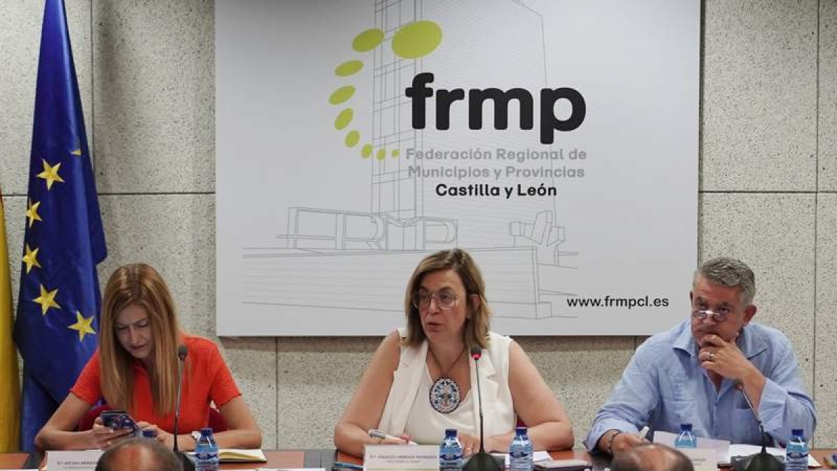 Imagen de la presidenta de la FRMP, Ángeles Armisén. RUBÉN CACHO