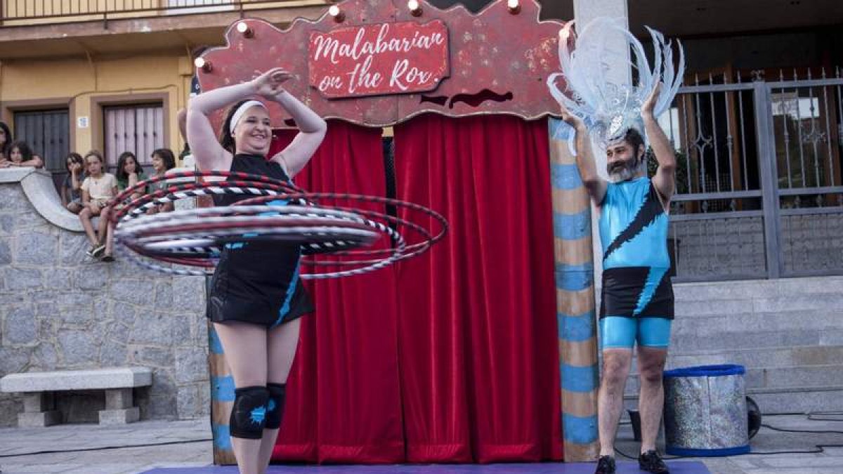 Imagen de archivo del espectáculo de circo y humor ‘Malabarian on the rox’. ROXI KATCHEROFF