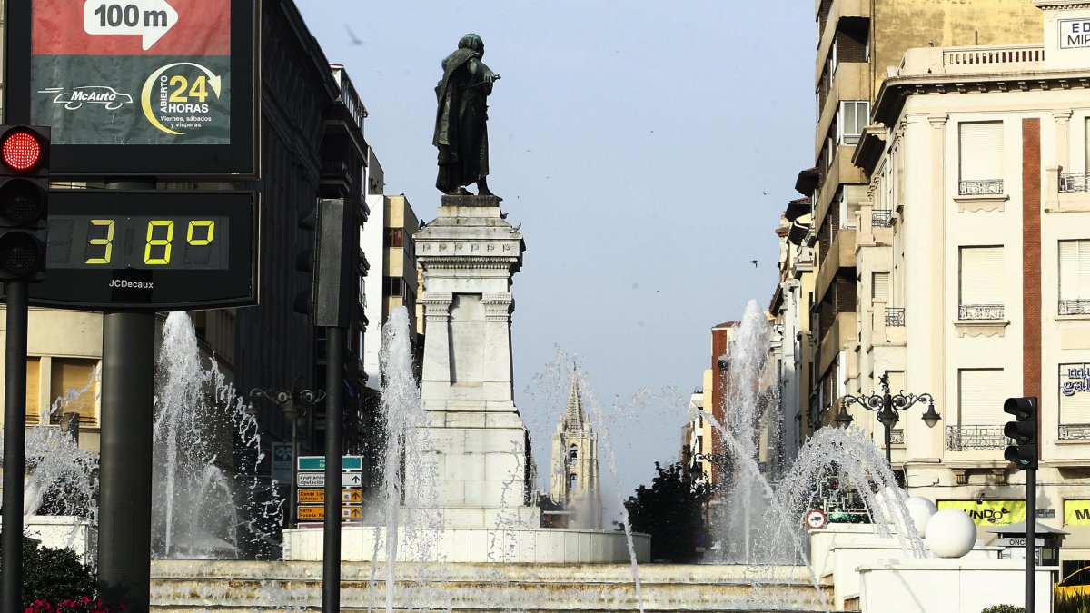 El termómetro de Guzmán en una imagen de archivo.