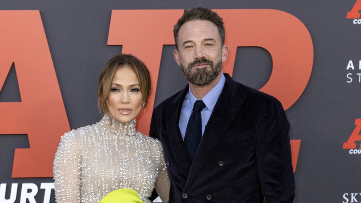 Imagen de Jennifer Lopez y Ben Affleck el 27 de marzo de 2023 en Los Ángeles.