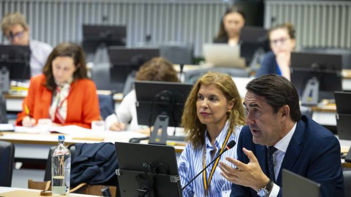 Imagen de archivo del consejero de Medio Ambiente, Vivienda y Ordenación del Territorio, Juan Carlos Suárez-Quiñones, en el Comité Europeo de las Regiones