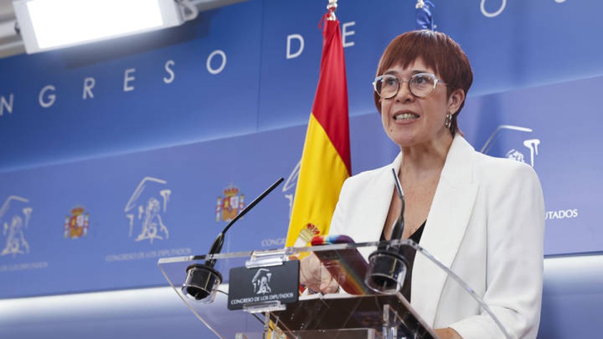 La diputada de Compromís-Sumar, en una imagen de archivo.
